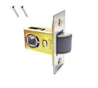 Qrity Perno Tubular de 25 mm, Perno de Tenon de Horquilla, Perno de Muelle de Puerta Silenciosa, Puerta Interior con Panel de Acero Inoxidable, Manija de Puerta de Palanca