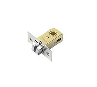 Qrity Perno Tubular de 30 mm, Perno de Tenon de Horquilla, Muelle de Puerta Silenciosa, Manija de Palanca para Puerta Interior con Panel de Acero Inoxidable
