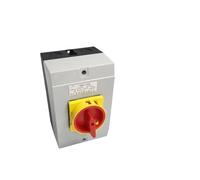 QRJAZHNTP Interruptor aislador YMD11-100D 3/4P con candado, Interruptor de Leva ON/Off con Carcasa Impermeable IP65