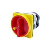 QRJAZHNTP Interruptor de Leva de 50 A YMZ12-50/2GS con Enclavamiento de candado, 690 V, 2 Polos, Control de Corte de energía, 2 Posiciones, Contacto Plateado, conmutador rotativo