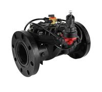 QRJAZHNTP Válvula de riego Maestra de Apertura Manual de 4" Válvulas de Control hidráulico del Sistema de riego agrícola Válvula solenoide de 24 V