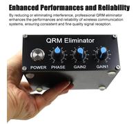QRM Eliminator X-Phase PTT Control 1-30 MHz HF Band QRM Eliminator Alu