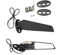 QRPTMBNF Espejo retrovisor giratorio Compatible con Yamaha R15 | Modified Adjustable Compatible con Yamaha R15(Small With Light)