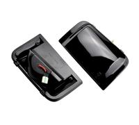 QRPTMBNF Luz intermitente dinámica espejo Compatible con Peugeot Boxer | Dynamic LED Light Side Indicator Sequential Blinker Lamp Compatible con Peugeot Fiat Ducato Citroen Relay(Dynamic Smoked)