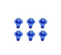 QRPTMBNF Tornillos para protector de horquilla Compatible con KTM SX, EXC | Fork Guard M6*12 Compatible con KTM XC 125-530 2000-2022(Blue)