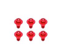 QRPTMBNF Tornillos para protector de horquilla Compatible con KTM SX, EXC | Fork Guard M6*12 Compatible con KTM XC 125-530 2000-2022(Red)