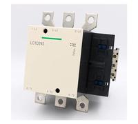 QRUYHBAJU Contactor electromagnético de CA LC1D245E7 3P 3NO LC1-D245E7 245A 48V CA Bobina