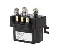 QRUYHBAJU Contactor magnético Intermitente bifásico de CC de 200 A, 12/24/36/48/60 V CC, TK200-2Z, for cabrestante eléctrico de automóvil(24v)
