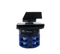 QRUYHBAJU Selector de Control de Circuito de Potencia de 32 A y 660 V, Interruptor de Leva Giratorio de Dos Polos con Contacto de Plata, Personalizado, YMW26 LW28 LW26-32/2(Off-ON)