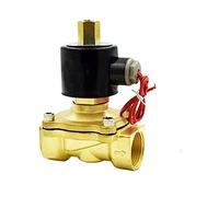 QRUYHBAJU Tipo de Cable 0~10bar 2 vías G1/2 Pulgadas 2W160-15K / G3/4 Pulgadas 2W200-20K Válvula de Agua solenoide Normalmente Abierta de latón 1 Uds(Ac220v,0.5 Inch)