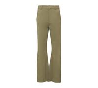 QS 2160251 Pantalón Largo, Pierna Acampanada, Verde Oliva, 44W / 32L Mujeres