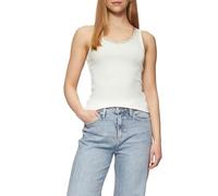 QS 2162985 Top de Encaje, Crudo, S Mujeres