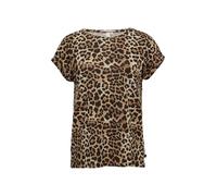QS 2165276 Camiseta, marrón Oscuro, S Mujeres