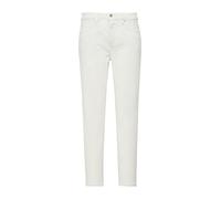 QS 2166471 Vaqueros de Tobillo, Corte Ajustado, Crudo, 44W / 30L Mujeres