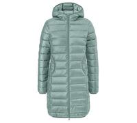 QS Abrigo acolchado para mujer 2173976 (1 unidad), azul/verde, XL