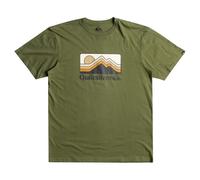 QS Gradient Mountains - Camiseta de Manga Corta para Hombre