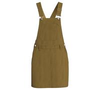 QS Vestido Corto con Peto de Pana, 8504_Mostaza, 46