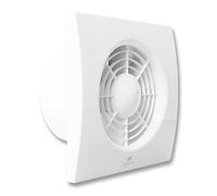 QS120HTBB de Aerauliqa - Aspirador axial diámetro 120 mm - 14 W - 175 m3/h - código PQS0010Q - con control de humedad y temporizador