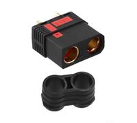 QS8-S Spark para prueba de conector de batería 200 A resistente para helicóptero RC Boat Avión - Diseño de polaridad inversa 600 V (QS8-S hembra)