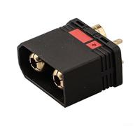 QS8-S Spark para prueba de conector de batería 200 A resistente para helicóptero RC Boat Avión - Diseño de polaridad inversa 600 V (QS8-S macho)