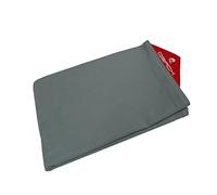 QSack Indy - Funda para puf infantil sin relleno, lavable, 100 x 140 cm (gris azulado)