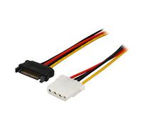 QSBVSO 12 pulgadas SATA Macho a 4 PIN Molex Lp4 Mujer IDE Cable del convertidor del adaptador de corriente del disco duro, hombre a mujer Compatible With 1 2V / 5V IDE HDD DVD