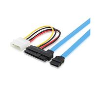 QSBVSO 7 0cm Interno SAS 29- Alfiler SFF-8482 a 7-pin SATA Cable de datos con 1 5 cm Molex 4-PIN Lp4 Cable de energía