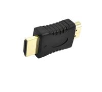 QSBVSO Adaptador de conector Hdmi- Cable compatible 90 ángulo de esquina dejado hacia arriba hacia abajo hacia abajo el extensor hembra masculino, M~ni/micro a HDMI Extensión(HDMI M-M Coupler)