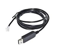 QSBVSO CABLE USB A RJ11 Compatible con P1 POORT DUTCH SLIMME METER ISKRA AM550 LANDIS GYR E350 KAIFA MA105 DSMR CON DOMOTICZ EN FRAMBUESA(1M,ISKRA AM550)
