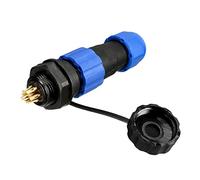 QSBVSO En- Conector de aviación impermeable de laboratorios, SP13 & SP16 escribe IP68 Cable al aire libre L Enchufe y zócalo macho y hembra 2 3 4 5 6 7 9 PIN(SP16,7 pin)
