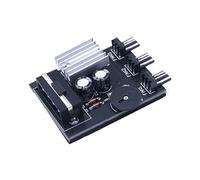 QSBVSO En- Labs Computer PC Caso de procesador central, enfriador de 3 pines, velocidad del ventilador de refrigeración de 3 pines, regulador de temperatura, Molex 4 pines o SATA hasta 3 vías, 3 pines