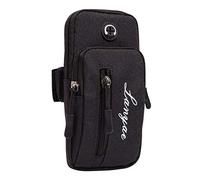 QSCTYG Correr Sencilla Hombres Mujeres Arm Bolsas for Paquete de teléfono Claves del Dinero Deportes al Aire Libre del Brazo Bolsa con Auriculares Orificio de Estilo riñonera Deportiva