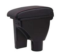 QSCTYG Reposabrazos Coche para Hyundai Getz Armrest Box Car Universal Central Armrest Box de Almacenamiento 774 (Color Name : Black Red Line)