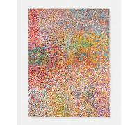 QSDTGHUIKP Coloridos Dots de Damien Hirst Grabados y póster Pintura de lienzo de Damien Hirst Cuadro abstracto de pared para decoración de baño 40x50cmx1 sin marco