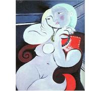 QSDTGHUIKP Desnudo femenino sentado por Pablo Picasso Póster Lienzo abstracto Arte mural Pintura cubista Grabados de Pablo Picasso para decoración de oficina 40x60cm Sin marco