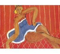 QSDTGHUIKP Henri Matisse Lienzo Arte de pared Bailarín sentado en una mesa Impresiones Henri Matisse Póster y pintura Vintage Cuadro para decoración del hogar 40x65cm Sin marco