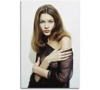 QSDTGHUIKP Póster e impresiones de Kate Moss Arte mural moderno Imagen pop Pintura de estrella de la moda de Kate Moss para decoración de oficina 40x60cmx1 sin marco