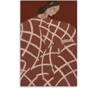 QSDTGHUIKP Póster e impresiones de Sofia Lind Abstract pijama girl Cuadro de pared Pintura de Sofia Lind Cuadro de moda para decoración del hogar 40x55cm Sin marco