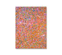 QSDTGHUIKP Puntos naranjas rosados de Damien Hirst Grabados y póster Damien Hirst Pintura de lienzo Arte abstracto en la pared Imagen para decoración de baño 40x50cmx1 Sin marco