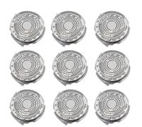 QSEBHYQHU HQ9, Compatible con Philips, HQ9100 HQ9190 HQ9070 HQ9170 HQ9020 HQ8160 HQ8250 HQ9090, Piezas De Repuesto For Cabezal De Afeitadora(9pcs)