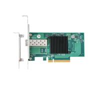 QSFPTEK 10G SFP+ Tarjeta de Red para Intel X520-DA1, 10Gb Single SFP+ Port Ethernet PCIE Express Tarjeta de Red with Intel 82599EN Chip, PCIe 2.0x8, LAN Nic Adaptador para Windows 7/8/10/Linux/Vmware