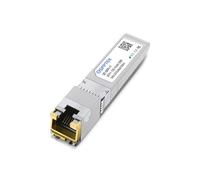 QSFPTEK 10GBase-T Transceiver with Upgrade Chip MV-CUX3610, SFP+ to RJ45, TEM 10gb Copper Module for Cisco SFP-10G-T-S, Ubiquiti unifi UF-RJ45-10G, Netgear, D-Link, Mikrotik, Meraki, up to 30m
