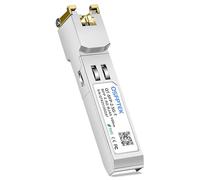 QSFPTEK 2.5GBASE-T SFP a RJ45 Módulo, 2,5G Transceptor Mini-GBIC Compatible con Cisco SFP-2.5G-T, Ubiquiti, MikroTik, TP-Link 2.5Gb Switch or Router, hasta 100m (Sólo Soporta Puerto SFP 2.5G)