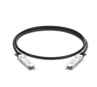QSFPTEK 40G QSFP DAC Cable 0.5 Meter, 40G DAC Cable Twinax de cobre de conexión directa pasiva de 40G QSFP DAC, 0,5 m compatible con Cisco QSFP-H40G-CU50CM