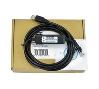 QSFZ AIENSN Cable de depuración de inversor Compatible con Mitsubishi FR-E700 FR-D700/740 Cable de Datos de Descarga de Interfaz USB