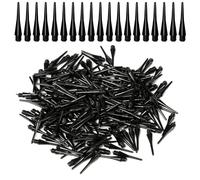QSHXXROI 200 Piezas Puntas Dardos Suaves 2BA, Puntas de Dardos de Punta de Plástico, Punta de Dardo Suave para Puntas de Repuesto, para Softdarts