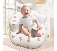 QSLKI Asientos Inflables Para Bebés, Soporte Trasero Para Bebés Inflables Tipo Compresión, Asientos De Apoyo Para Respaldo, Sillas De Ducha Para Bebés, Asientos Para Bebés Al Aire Libre