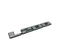 QSLLLY Coche Emblemas para Mitsubishi L200,Capó Delantero O Puerta del Maletero Pegatinas Logo Autoadhesiva Letra Insignia Duradero Externa Accesorios