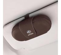 QSLLLY Gafas de Sol Caja para Coches para MG ES5 One Mulan HS Cyberster,Soporte Gafas Sol Multifuncional Funda para Gafas Portable Accesorios Interior,C