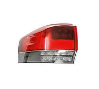 Qsnfda Conjunto Luz Trasera Para Toyota Para Land Para Cruiser LC300 2022-2024 Luz Trasera LED Señal Freno Lámpara Parachoques Advertencia Montaje(Outside Left)
